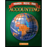 Accounting - 19th Edition - by Philip E. Fess; Carl S. Warren - ISBN 9780538869720