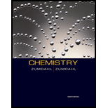 Chemistry, 8th Edition - 8th Edition - by Steven S. Zumdahl, Susan A. Zumdahl - ISBN 9780547125329