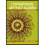 Contemporary Abstract Algebra, 7th Edition - 7th Edition - by Joseph Gallian - ISBN 9780547165097