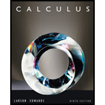 Student Solutions Manual, Volume 2 (chapters 11-16) For Larson/edwards' Calculus, - 9th Edition - by Ron Larson - ISBN 9780547213101