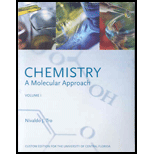Chemistry A Molecular Approach Volume 1 (custom Edition For The University Of Central Florida) - 8th Edition - by Nivaldo J. Tro - ISBN 9780558354138