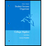 College Algebra - 6th Edition - by Ron Larson - ISBN 9780618314263