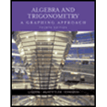 Algebra and Trigonometry: A Graphing Approach - 4th Edition - by Ron Larson, Robert P. Hostetler, Bruce H. Edwards, Robert Hostetler, David C. Falvo - ISBN 9780618394555