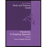 Precalculus: A Graphing Approach - 4th Edition - by Ron Larson - ISBN 9780618394685