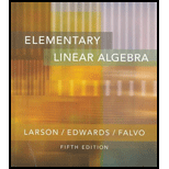 Elementary Linear Algebra: Text with Student CD with CDROM - 5th Edition - by Larson, Bruce H. Edwards, Ron Larson - ISBN 9780618400508