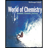 World of Chemistry - 7th Edition - by Steven S. Zumdahl - ISBN 9780618562763
