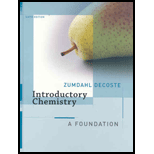Introductory Chemistry: A Foundation 6e (chapters 1-21) - 6th Edition - by Steven S. Zumdahl, Donald J. DeCoste - ISBN 9780618803279
