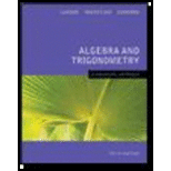 Algebra and Trigonometry: A Graphing Approach - 5th Edition - by Ron Larson, Bruce H. Edwards, Robert P. Hostetler - ISBN 9780618851959