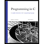 PROGRAMMING IN C - 3rd Edition - by KOCHAN - ISBN 9780672326660