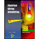 Electrical Wiring - Residential (electrical Wiring Residential (paperback)) - 12th Edition - by Ray C Mullin - ISBN 9780827368415