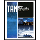 Finite Mathematics: For The Managerial, Life, And Social Sciences - 10th Edition - by Soo T. Tan - ISBN 9780840048141