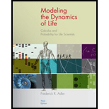 Modeling the Dynamics of Life: Calculus and Probability for Life Scientists