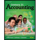 Century 21 Accounting: General Journal - 10th Edition - by Claudia Bienias Gilbertson, Mark W. Lehman - ISBN 9780840064981