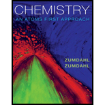 Chemistry: An Atoms First Approach - 1st Edition - by ZUMDAHL - ISBN 9780840065322