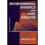 Environmental Statistics And Data Analysis - 95th Edition - by Wayne R. Ott - ISBN 9780873718486