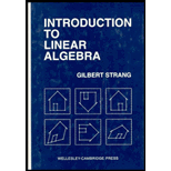 Introduction To Linear Algebra, Second Edition - 2nd Edition - by Gilbert Strang - ISBN 9780961408855