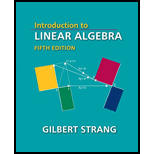 Introduction to Linear Algebra, Fifth Edition - 5th Edition - by Gilbert Strang - ISBN 9780980232776