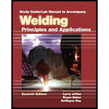 Study Guide with Lab Manual for Jeffus' Welding: Principles and Applications - 7th Edition - 7th Edition - by Jeffus - ISBN 9781111039189