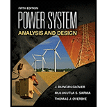Power System Analysis and Design - 5th Edition - 5th Edition - by Glover, J. Duncan, Sarma, Mulukutla S., Overbye, Thomas - ISBN 9781111425777