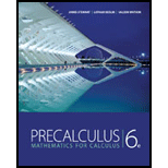 Precalculus: Mathematics for Calculus, 6th Edition - 6th Edition - by James Stewart, Lothar Redlin, Saleem Watson - ISBN 9781111428747