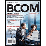 Bcom 3 (with Printed Access Card) - 3rd Edition - by Carol M. Lehman, Debbie D. DuFrene - ISBN 9781111527778