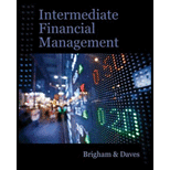 Intermediate Financial Management - 11th Edition - by Eugene F. Brigham, Daves - ISBN 9781111530266