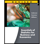 Essentials Of Statistics For Business And Economics - 6th Edition - by David R. Anderson; Dennis J. Sweeney; Thomas A. Williams - ISBN 9781111533847