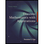 DISCRETE MATHEMATICS W/APPL.>C - 4th Edition - by EPP - ISBN 9781111775780