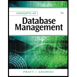 Concepts of Database Management - 7th Edition - 7th Edition - by Pratt, Philip J., Adamski, Joseph J. - ISBN 9781111825911
