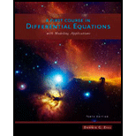 A First Course in Differential Equations with Modeling Applications - 10th Edition - by Dennis G. Zill - ISBN 9781111827052