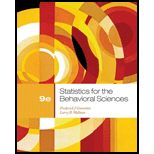 Statistics for the Behavioral Sciences - 9th Edition - by Frederick J Gravetter, Wallnau - ISBN 9781111830991