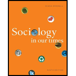 Sociology in Our Times - 9th Edition - by Diana Kendall - ISBN 9781111831578