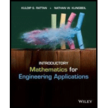 Introductory Mathematics for Engineering Applications - 1st Edition - by Nathan Klingbeil - ISBN 9781118141809