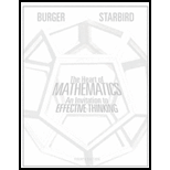 The Heart of Mathematics: An Invitation to Effective Thinking - 4th Edition - by Edward B. Burger, Michael Starbird - ISBN 9781118156599
