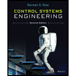 Control Systems Engineering - 7th Edition - by Norman S. Nise - ISBN 9781118170519