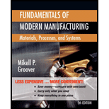 Fundamentals Of Modern Manufacturing: Materials, Processes, And Systems - 5th Edition - by Mikell P. Groover - ISBN 9781118393673