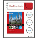 Elementary Principles of Chemical Processes, Binder Ready Version