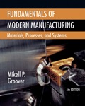 EBK FUNDAMENTALS OF MODERN MANUFACTURIN - 5th Edition - by GROOVER - ISBN 9781118544167