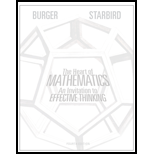 The Heart of Mathematics: An Invitation to Effective Thinking 4e + WileyPLUS Registration Card