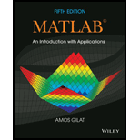 MATLAB: An Introduction with Applications