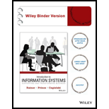 Introduction To Information Systems - 5th Edition - by Rainer - ISBN 9781118779644