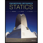 Engineering Mechanics: Statics - 8th Edition - by James L. Meriam, L. G. Kraige, J. N. Bolton - ISBN 9781118807330