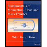 Fundamentals of Momentum, Heat, and Mass Transfer - 6th Edition - by James Welty, Gregory L. Rorrer, David G. Foster - ISBN 9781118947463