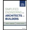 Simplified Engineering for Architects and Builders, 12/E (HB-2016)