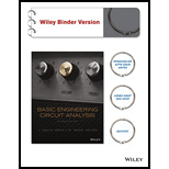 Basic Engineering Circuit Analysis 11e Binder Ready Version + Wileyplus Registration Card - 11th Edition - by J. David Irwin, R. Mark Nelms - ISBN 9781119033431