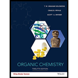 Organic Chemistry - 12th Edition - by Snyder, Scott A., Fryhle, Craig B., Solomons, T. W. Graham - ISBN 9781119077251