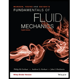 Munson, Young and Okiishi's Fundamentals of Fluid Mechanics, Binder Ready Version - 8th Edition - by Philip M. Gerhart, Andrew L. Gerhart, John I. Hochstein - ISBN 9781119080701
