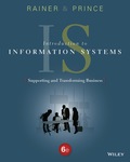 EBK INTRO.TO INFO.SYSTEMS - 6th Edition - by Rainer - ISBN 9781119107989
