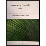 ACCOOUNTING PRINCIPLES VL1 >IC< - 12th Edition - by Weygandt - ISBN 9781119139393