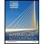 Intermediate Accounting (Volume 2) (Bound Paperback Edition) - 16th Edition - by Kieso, Donald E., Weygandt, Jerry J., Warfield, Terry D. - ISBN 9781119181507